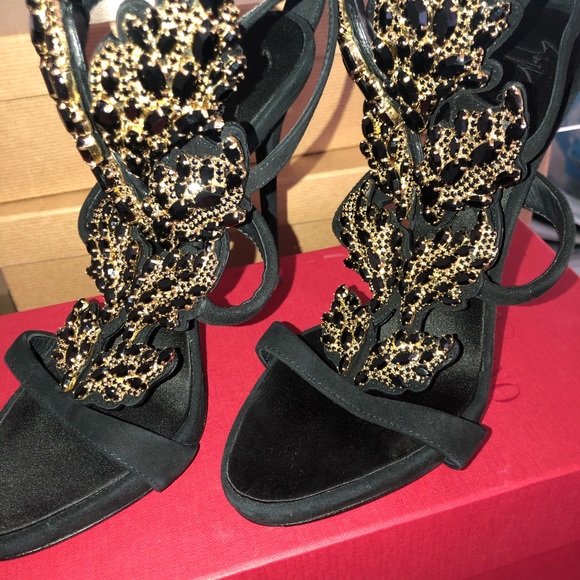 GIUSEPPE ZANOTTI Jewel Heels (wings) 37.5 - Picture 2 of 8